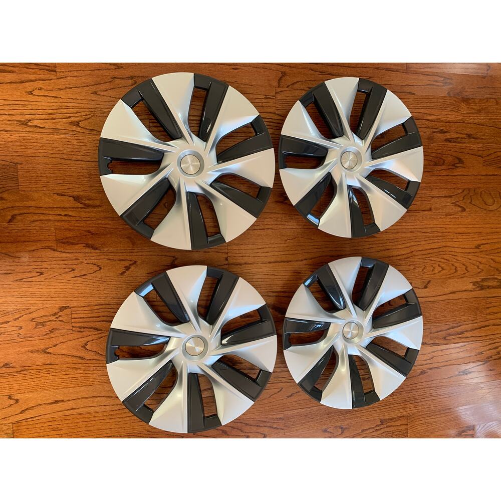 OEM Tesla Model Y 19-20" Wheel Cover Gemini 1044235-00-B | Set of 4